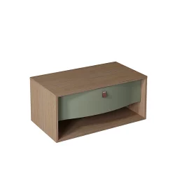 Castorama Meuble Sous Vasque à Suspendre Havana Fougère Mat 1 Tiroir 90 Cm