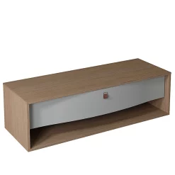 Castorama Meuble Sous Vasque à Suspendre Havana Grège Mat 1 Tiroir 140 Cm