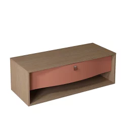 Castorama Meuble Sous Vasque à Suspendre Havana Terracotta Mat 1 Tiroir 120 Cm