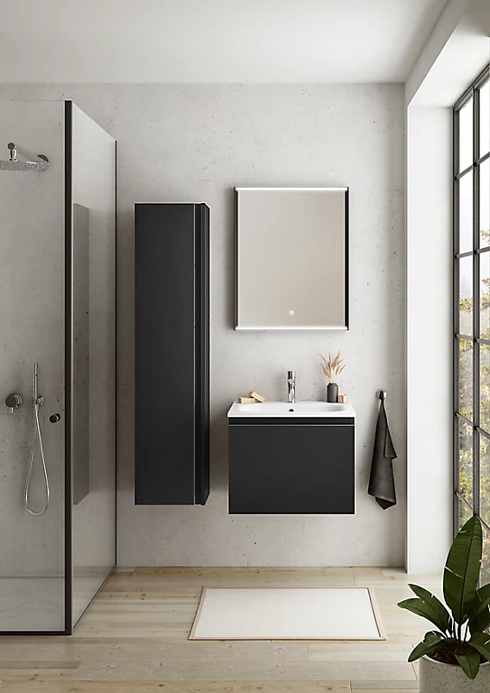 Castorama Meuble Sous Vasque à Suspendre Pura Noir 60 Cm 3 Castorama Meuble Sous Vasque à Suspendre Pura Noir 60 Cm