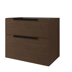 Castorama Meuble Sous Vasque à Suspendre Urban Aspect Noyer 74 Cm