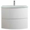 Castorama Meuble Sous-vasque Blanc Vague 70 Cm + Plan Vasque En Verre -castorama Soldes meuble sous vasque blanc vague 70 cm plan vasque en verre3454976944429 02c