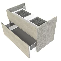 Castorama Meuble Sous Vasque Calao Aspect Chêne Clair 90 Cm