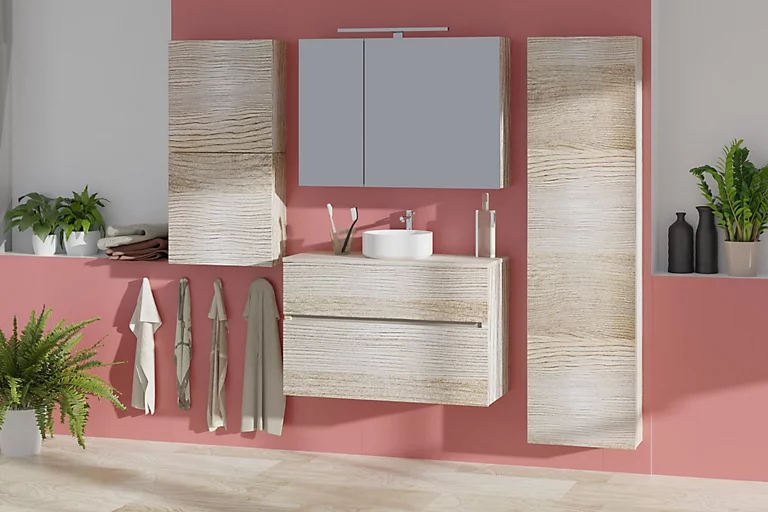 Castorama Meuble Sous-vasque Faible Profondeur à Suspendre Calao Aspect Chêne Clair 90 Cm + Plan De Toilette 3 Castorama Meuble Sous-vasque Faible Profondeur à Suspendre Calao Aspect Chêne Clair 90 Cm + Plan De Toilette