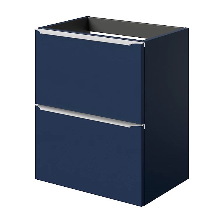 Castorama Meuble Sous Vasque Faible Profondeur à Suspendre GoodHome Imandra Bleu Nuit Mat L. 50 X H. 60 X P. 36 Cm 3 Castorama Meuble Sous Vasque Faible Profondeur à Suspendre GoodHome Imandra Bleu Nuit Mat L. 50 X H. 60 X P. 36 Cm