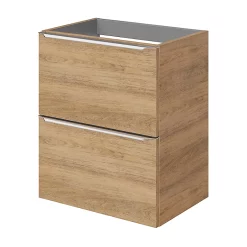 Castorama Meuble Sous Vasque Faible Profondeur à Suspendre GoodHome Imandra Décor Chêne L. 50 X H. 60 X P. 36 Cm