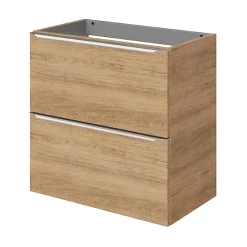 Castorama Meuble Sous Vasque Faible Profondeur à Suspendre GoodHome Imandra Décor Chêne L. 60 X H. 60 X P. 36 Cm