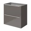 Castorama Meuble Sous Vasque Faible Profondeur à Suspendre GoodHome Imandra Gris Taupe Brillant L. 60 X H. 60 X P. 36 Cm -castorama Soldes meuble sous vasque faible profondeur a suspendre goodhome imandra gris taupe brillant l 60 x h 60 x p 36 cm5059340393629 01c