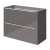 Castorama Meuble Sous Vasque Faible Profondeur à Suspendre GoodHome Imandra Gris Taupe Brillant L. 80 X H. 60 X P. 36 Cm -castorama Soldes meuble sous vasque faible profondeur a suspendre goodhome imandra gris taupe brillant l 80 x h 60 x p 36 cm5059340393636 01c