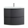 Castorama Meuble Sous-vasque Gris Anthracite Vague 70 Cm + Plan Vasque En Verre -castorama Soldes meuble sous vasque gris anthracite vague 70 cm plan vasque en verre3454976944436 02c