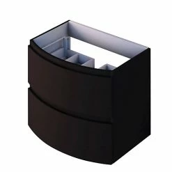 Castorama Meuble Sous Vasque Noir Mat Vague 69 Cm