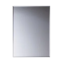 Castorama Miroir Adhésif Argent Pierre Pradel 60 X 44 Cm