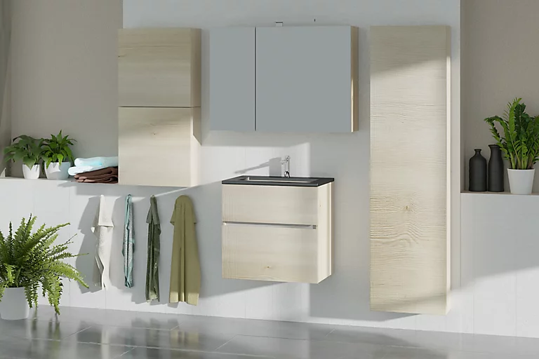 Castorama Miroir éclairant Aspect Chêne Naturel Calao 90 Cm 3 Castorama Miroir éclairant Aspect Chêne Naturel Calao 90 Cm