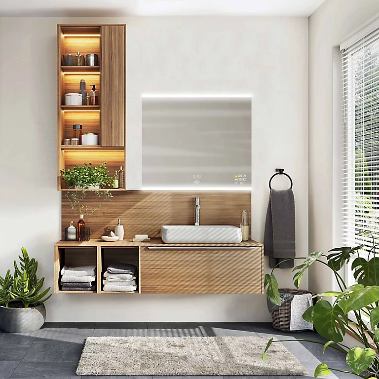 Castorama Miroir Led BroadWay 70 X 80 Cm, MPGlass 3 Castorama Miroir Led BroadWay 70 X 80 Cm, MPGlass