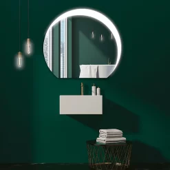 Castorama Miroir Led Eclise II 80 X 90 Cm Pradel