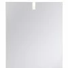 Castorama Miroir Lumineux Rectangulaire Opp Opah Coloris Argent L.60 X P.10 X H.70 Cm
