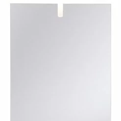 Castorama Miroir Lumineux Rectangulaire Opp Opah Coloris Argent L.60 X P.10 X H.70 Cm