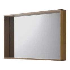Castorama Miroir Non Lumineux Rectangulaire Cook & Lewis Harmon Coloris Chêne L.140 X P.130 X H.80 Cm