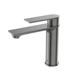 Castorama Mitigeur De Lavabo Gun Metal Essebagno Leona