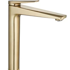 Castorama Mitigeur De Lavabo Haut Laiton Brossé Edouard Rousseau Gloss