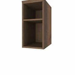 Castorama Niche Complément Sous Vasque 2 Cases Urban Aspect Noyer 30 Cm