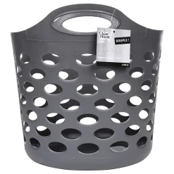 Castorama Panier à Linge 28 Litres En Polypropylène Coloris Taupe