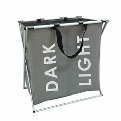 Castorama Panier à Linge Tissu 2 Compartiments