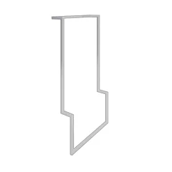 Castorama Pied Pour Porte Serviette Métal Blanc Urban