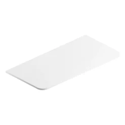 Castorama Plan De Toilette En Mélaminé Blanc Mat Alba 104,5 Cm