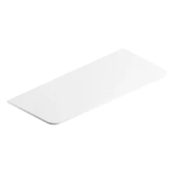 Castorama Plan De Toilette En Mélaminé Blanc Mat Alba 119,5 Cm