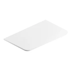 Castorama Plan De Toilette En Mélaminé Blanc Mat Alba 84,5 Cm