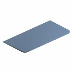 Castorama Plan De Toilette En Mélaminé Bleu Mat Alba 104,5 Cm