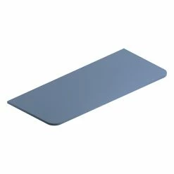 Castorama Plan De Toilette En Mélaminé Bleu Mat Alba 119,5 Cm