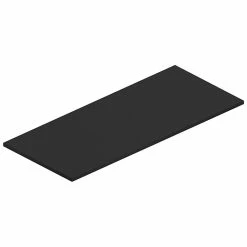 Castorama Plan De Toilette Pour Vasque à Poser Noir Pura 120 Cm