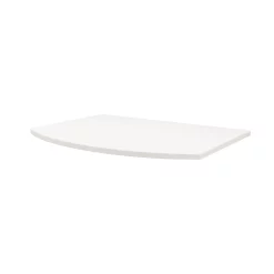 Castorama Plan De Toilette Pour Vasque à Poser Vague Blanc Brillant 69,4 Cm