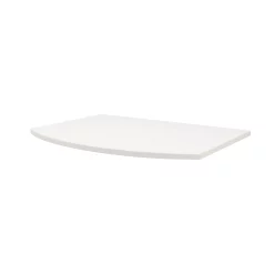Castorama Plan De Toilette Pour Vasque à Poser Vague Blanc Mat 69,4 Cm
