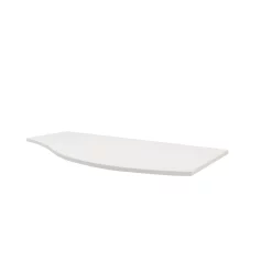 Castorama Plan De Toilette Pour Vasque à Poser Version Droite Vague Blanc Mat 103,1 Cm