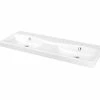 Castorama Plan Double Vasque En Résine Blanc GoodHome Mila 120 Cm -castorama Soldes plan double vasque en resine blanc goodhome mila 120 cm3663602933205 01c
