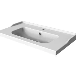 Castorama Plan Vasque Blanc GoodHome Lana 80 Cm