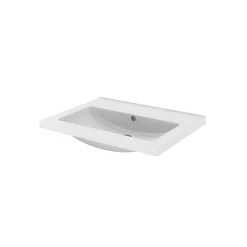 Castorama Plan Vasque Blanc GoodHome Nira 60 Cm