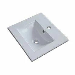 Castorama Plan Vasque En Céramique Blanc Cooke & Lewis Waneta 44 Cm