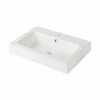 Castorama Plan Vasque En Résine Blanc à Encastrer GoodHome Duala L. 60 Cm