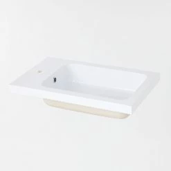 Castorama Plan Vasque Résine GoodHome Makonda 60 cm