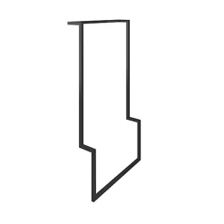 Castorama Porte-serviettes Sur Pied En Métal Noir Urban