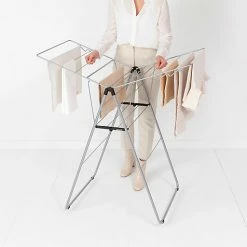 Castorama Séchoir à Linge Hangon Gris Metalic 15 M Brabantia