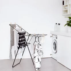 Castorama Séchoir à Linge Hangon Noir Mat 15 M Brabantia