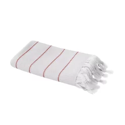 Castorama Serviette De Bain Blanche Et Mango Sary 140 X 70 Cm GoodHome