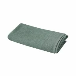 Castorama Serviette De Bain Vert De Gris Koros 140 X 70 Cm GoodHome