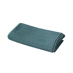 Castorama Serviette De Bain Vert Pinède Sary 140 X 70 Cm GoodHome