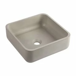 Castorama Vasque à Poser Carrée Béton Allégé Kult